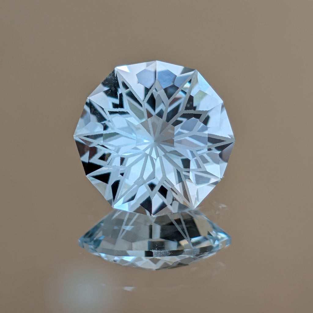 Pale Blue Topaz - 3.42ct (9.7mm round)