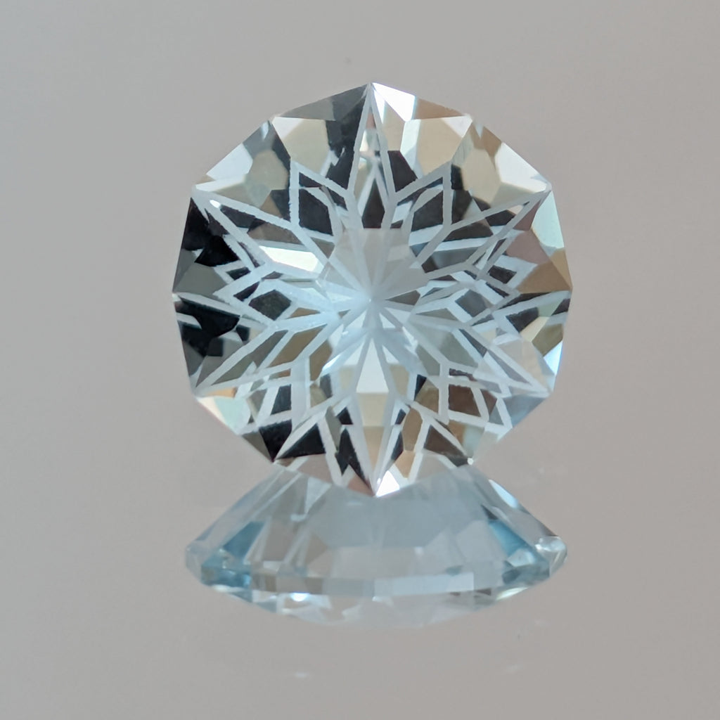 Pale Blue Topaz - 3.42ct (9.7mm round)