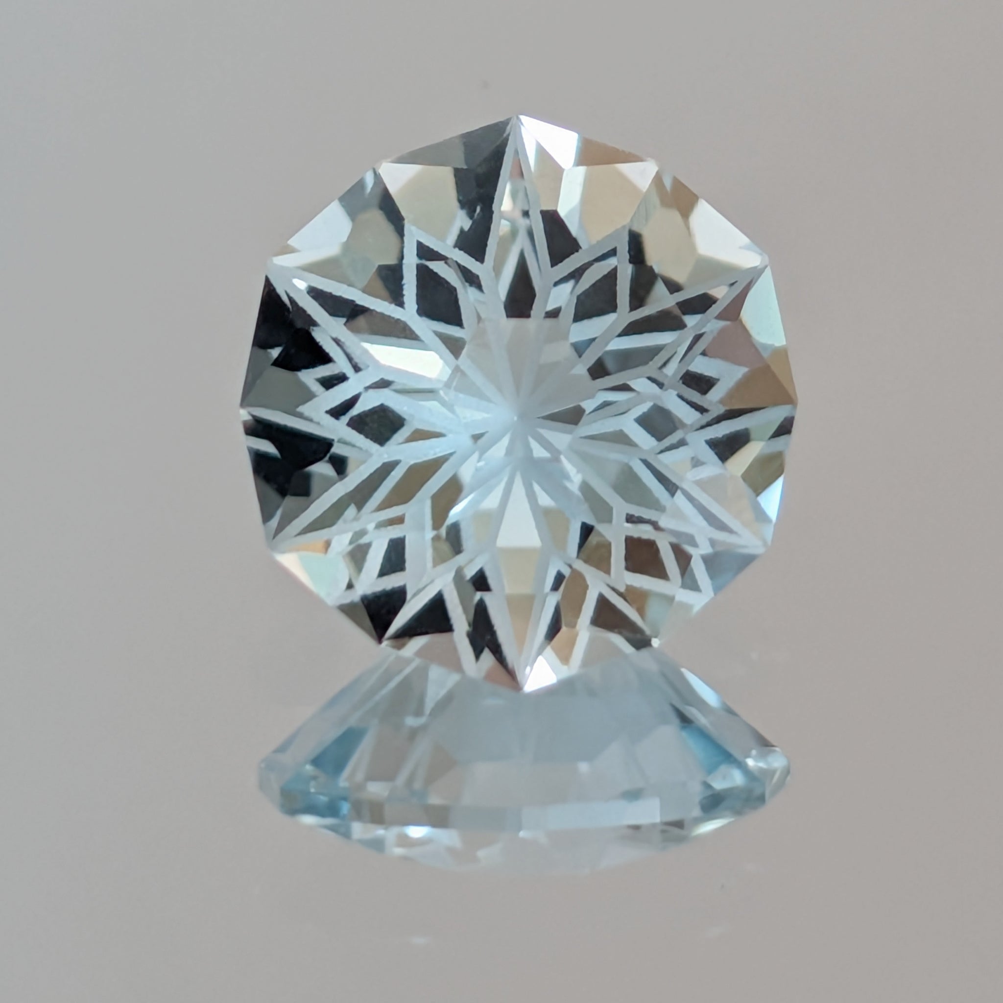 Pale Blue Topaz - 3.42ct (9.7mm round)