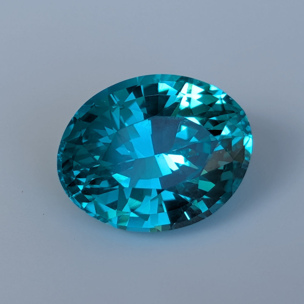 Synthetic Sapphire - 5.35 ct (8.8 mm x 11.2 mm)