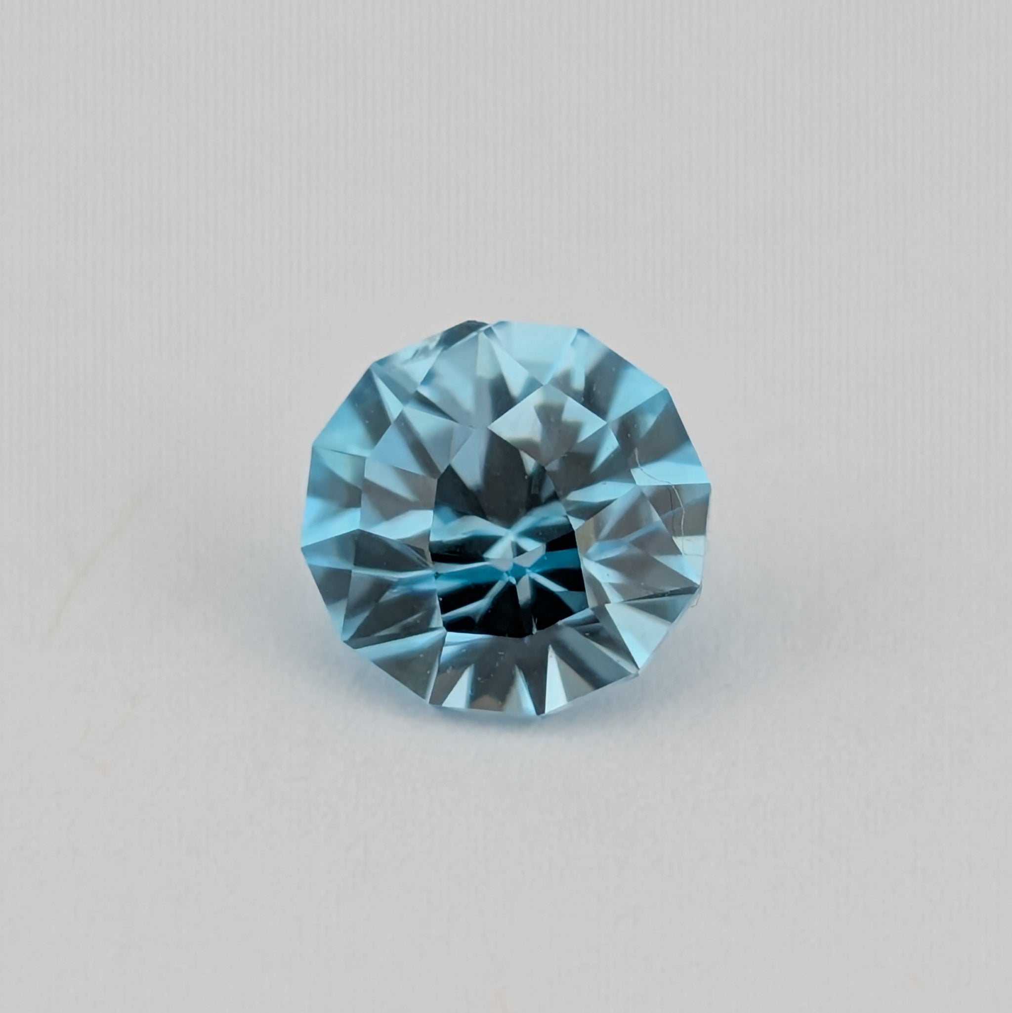 Cambodian Blue Zircon - 1.23 ct (6mm)
