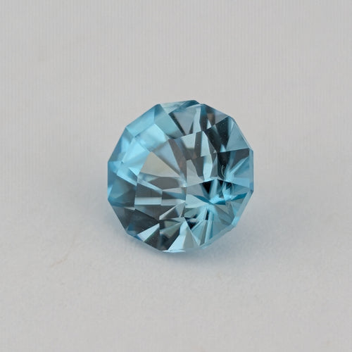 Cambodian Blue Zircon - 1.23 ct (6mm)
