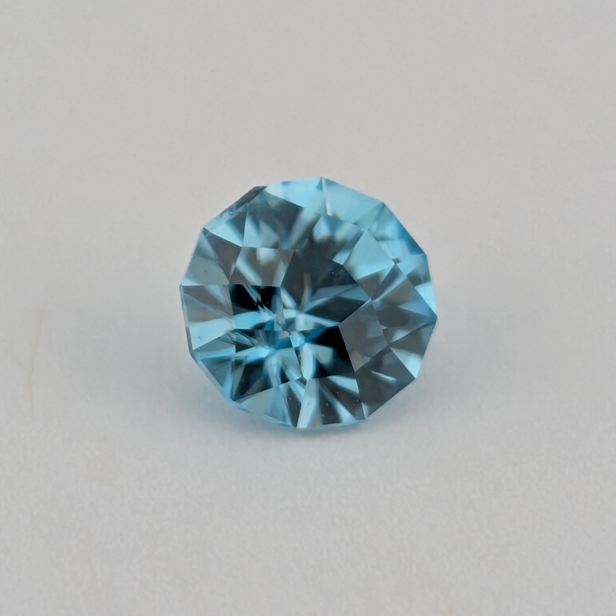 Cambodian Blue Zircon - 1.23 ct (6mm)